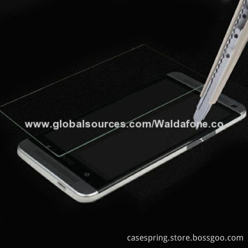 Tempered-glass screen protector for HTC ONE M7
